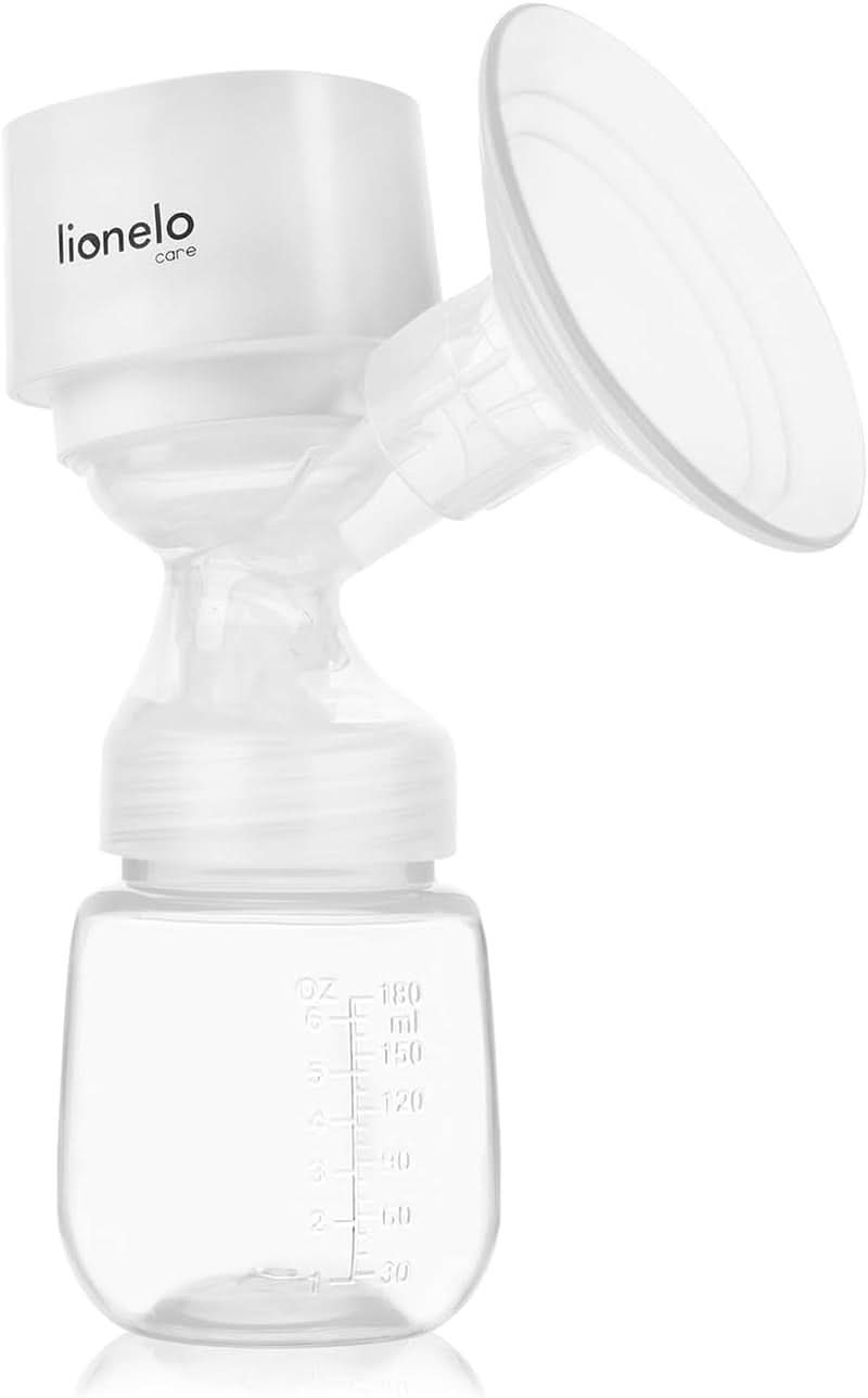 LIONELO Tiralatte Fidi One Cordless 180 Ml, Tiralatte Portatile Trifase, Massaggio a Risparmio Energetico a 9 Fasi, Imbuto in Silicone 26mm Durata 120min Senza Bpa Accessori Alimentazione e Allattamento Bebe Naty Shop