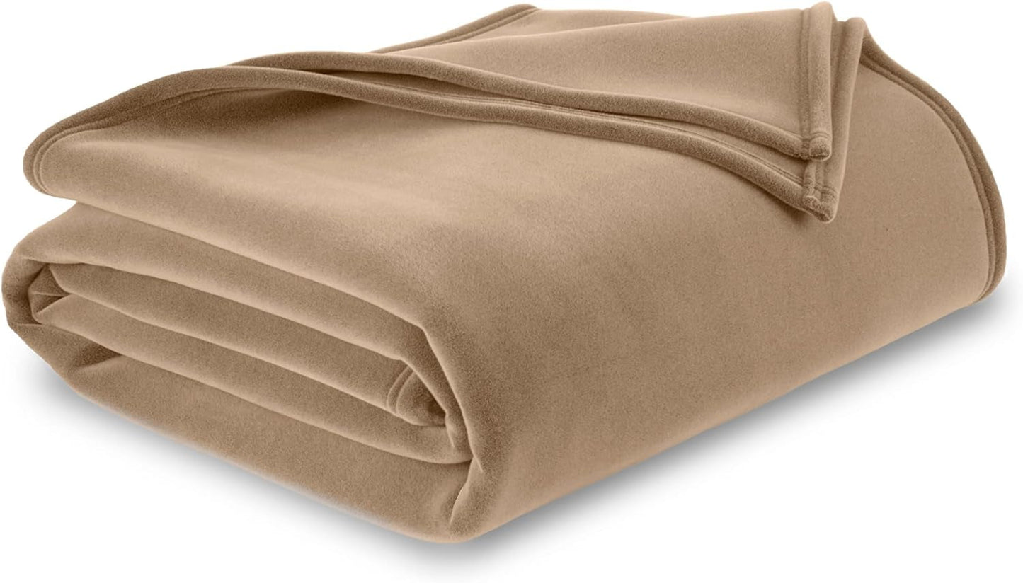 Vellux Original doppio soffitto, colore marrone chiaro. Piumini e trapunte Naty Shop Beige Twin