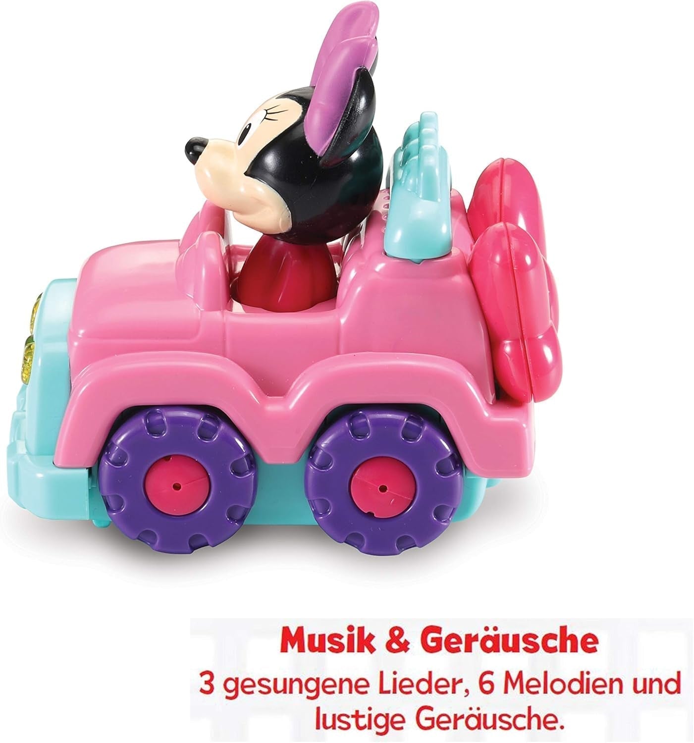 Vtech TUT TUT Baby Flitzer - Il veicolo fuoristrada di Minnie Jucarii Bebe Naty Shop