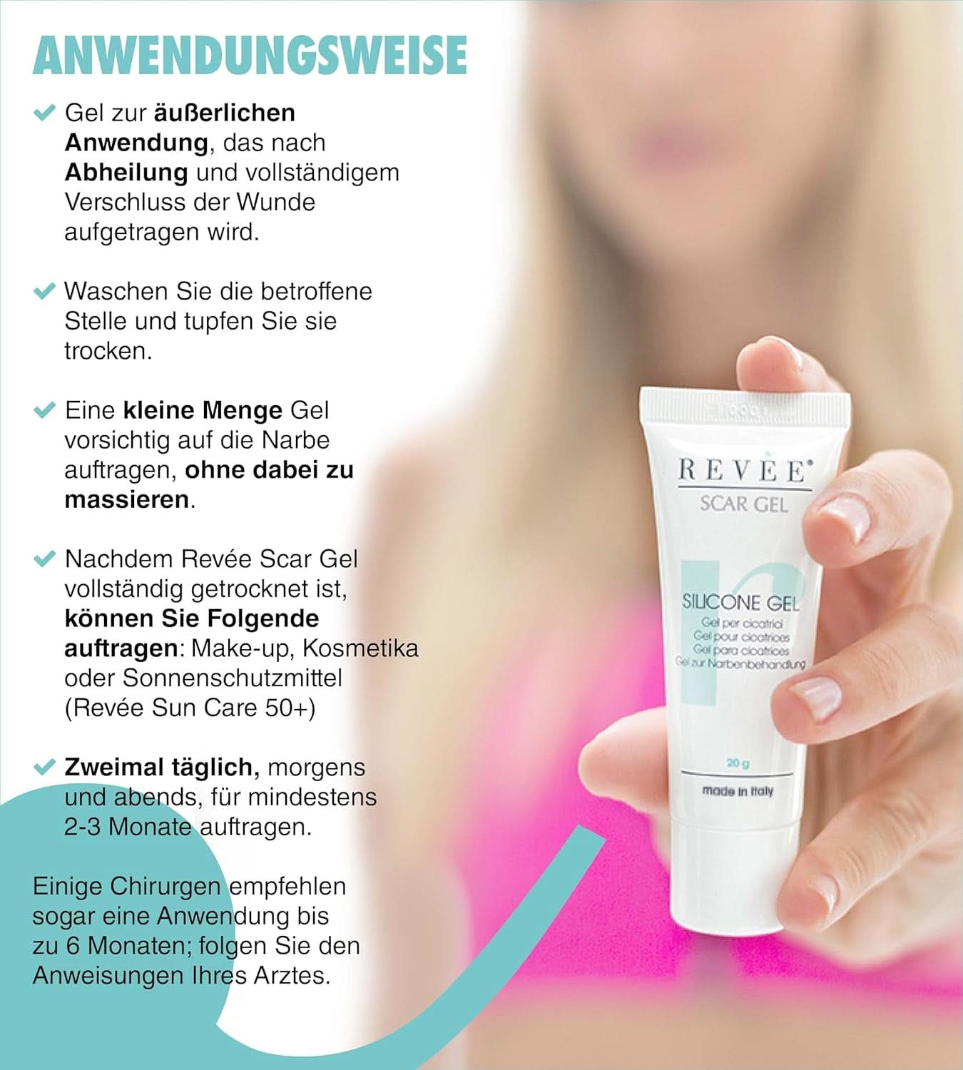 Revée Scar Gel, Gel topico per cicatrici Naty Shop