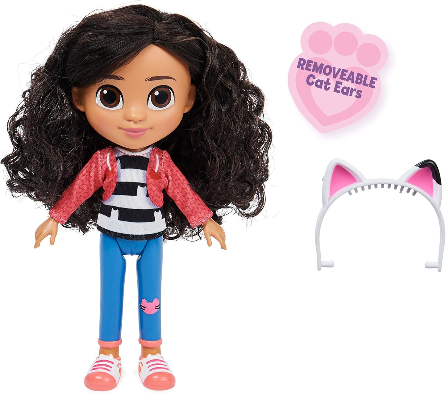 Casa delle bambole Gabby, bambola Gabby Girl alta 20 cm, adatta per bambini dai 3 anni in su Naty Shop Dolls