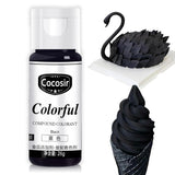 Colorante alimentare rosso, colorante alimentare concentrato da 26 g, colorante alimentare a base di olio, colorante alimentare concentrato senza zucchero, colorante alimentare liquido per cottura al forno - per burro di cacao, crema al burro