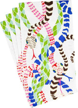 Tovaglioli ospite Serpentine, bianco, 15 per confezione