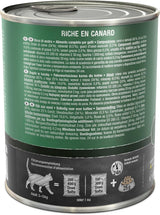 LEONARDO Alimento Umido [6x800g Anatra] | Cibo umido per gatti senza cereali | Cibo in scatola umido completo