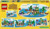 LEGO Animal Crossing Käptens Island Boat Tour, giocattolo creativo per bambini con 2 minifigure della serie di videogiochi incluso Huschke, regalo per ragazze e ragazzi a partire da 6 anni 77048 Set da costruzione Besuche den LEGO-Store