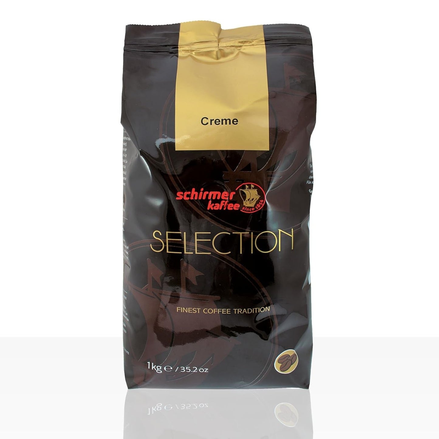 Schirmer Selection Cafe Creme - 8 chicchi di caffè x 1 kg
