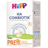 HiPP PRE HA Combiotik (4 x 600g), latte in polvere idrolizzato per lattanti fin dalla nascita, con fermenti lattici naturali, per sistemi immunitari sensibili