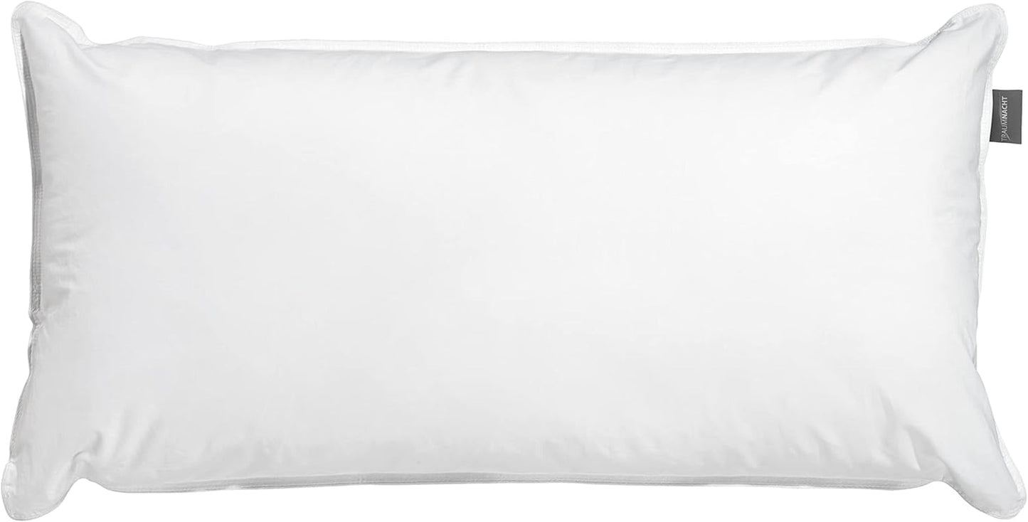 Traumnacht pernă ortopedică cu apă cu cantitate de umplutură reglabilă, capac din bumbac 100%, 40 X 80 Cm, Dezvoltat în Germania - Produs în UE, Alb, 1 bucată (1 pachet) Perne standard Naty Shop 40 X 80