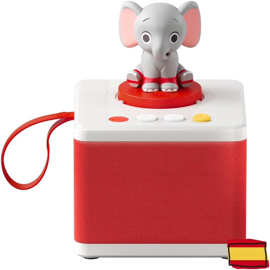 - Storie per ragazze e ragazzi, oratore con il personaggio dell'elefante, gioco educativo, contenuti in spagnolo, adatto a partire da 0 anni Bebe Naty Shop Toys Titolo predefinito