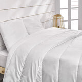 Piumino antiacaro Bleu Calin 140X200 Cm, Per letto singolo, Rivestimento in morbida microfibra, Trattamento Sanitized Piumini e Trapunte Naty Shop