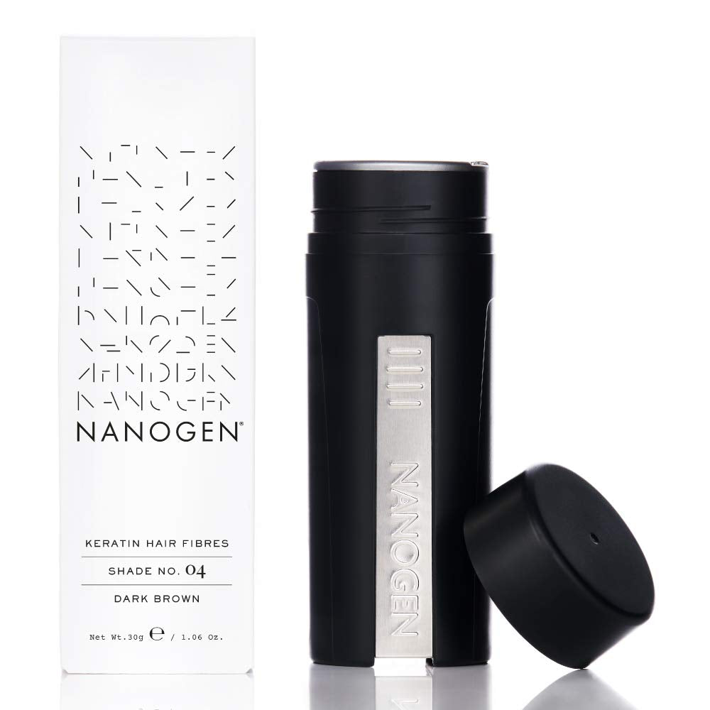 Fibre per ispessimento dei capelli Cannella 30G Cura dei capelli Naty Shop Marrone scuro 30G