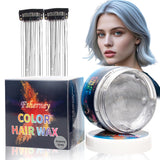 Tintura Per Capelli Temporanea Verde - Cera Colorante Per Capelli, Tonalità Per Capelli Per Uomini Donne, Pomata Per Capelli Naturale, Cera Colorante Per Capelli Con Clip Colorate Per Colorazioni Pazzesche Per Feste (4,23 Once, Verde) Naty Shop Tintura Per Capelli Grigia 1G (1 Confezione)