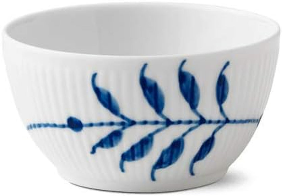 Mega posacenere in porcellana bianco-blu, 10 cl, dipinto a mano, 1017342