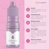 Goodbake Pastel Lilac Food Color (11 ml) - Colorante alimentare ad alto dosaggio - Per colorare torte, fondente, crema al burro, macarons, bevande, slime e molti altri oggetti. 100% vegano