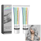 Colore Per Capelli Argento Grigio Argento Crema Colorante Naturale Per Capelli Crema Colorante Temporanea Per Capelli Crema Colorante Per Capelli Grigi Tintura Per Capelli Argento Semipermanente Per Tutti I Tipi Di Capelli 2 Pezzi Naty Shop Tinture Per Capelli Titolo predefinito