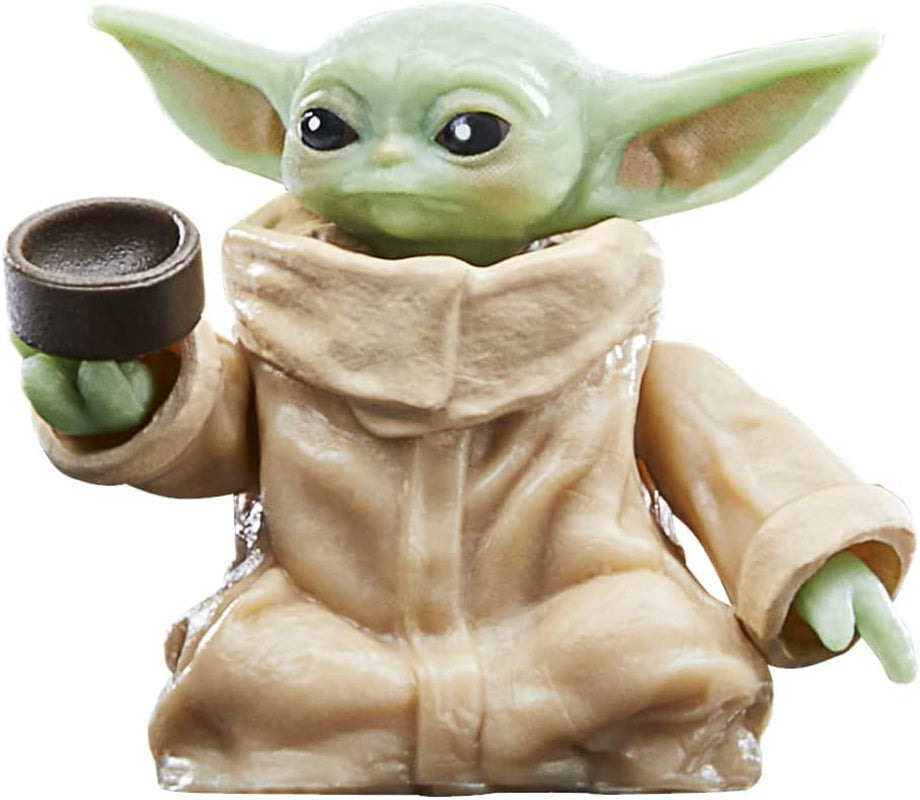Star Wars Hasbro Black Series Grogu, The Mandalorian Zu Figure, Adatto per action figure da collezione da 15 cm, Per bambini dai 4 anni in su, Multi, F4357 Action figures Naty Shop