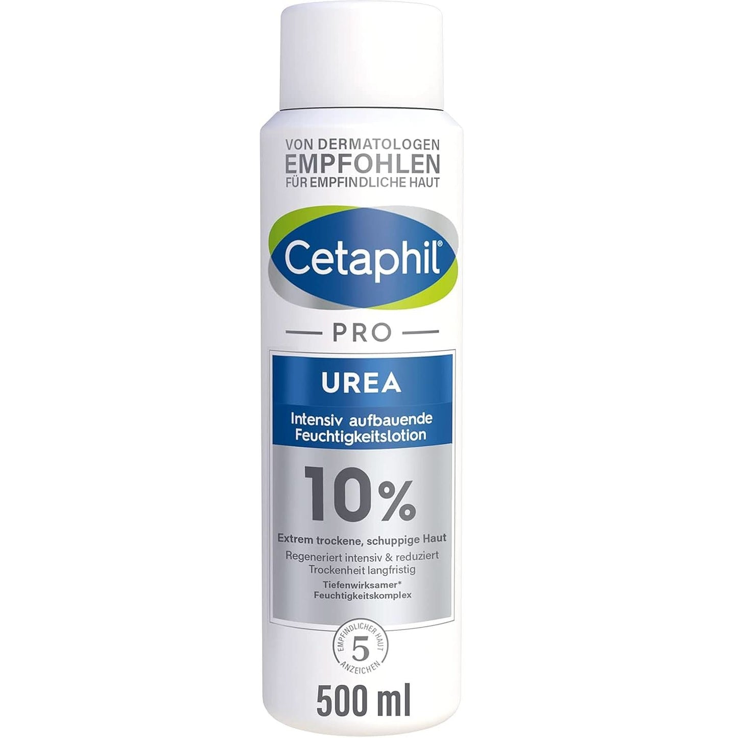 CETAPHIL PRO Urea 10% Lozione idratante riparatrice intensiva, 500ml Cosmetici e Bellezza Naty Shop 500 ml