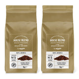 di Amazon Kaffeebohnen, Mittlere Röstung, 100% Arabica, Amaretto, 2kg (2 Packungen mit 1kg)