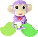 Simba 104010192 - Sonaglio musicale scimmia ABC, 2 elementi sensoriali, con funzione musicale, 17 cm, giocattolo per bambini, a partire da 6 mesi Baby Toys Naty Shop