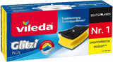 Vileda Glitzi, spugna per piatti per la cucina, con effetto antibatterico, altamente assorbente, confezione da 18 Detersivi Cucina Naty Shop