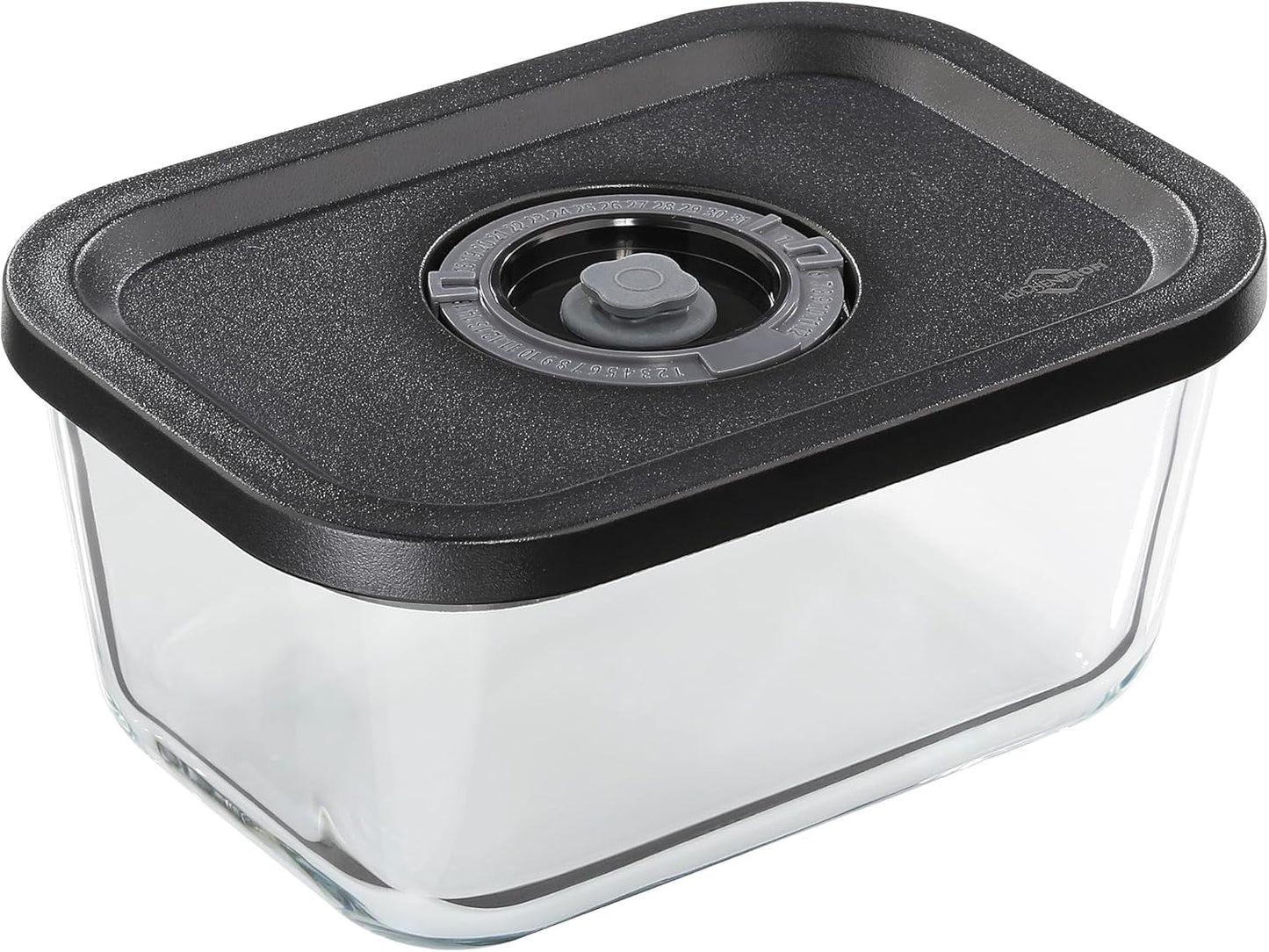Set sottovuoto Küchenprofi EASYFRESH | Set di 7 pezzi | 1x pompa per vuoto elettrica, 1x vaso per sottovuoto S, M e L, 3x sacchetti per sottovuoto 22x21 cm | vetro borosilicato, plastica di alta qualità | preparazione e conservazione Contenitori per conservazione alimenti Naty Shop Contenitore sottovuoto M