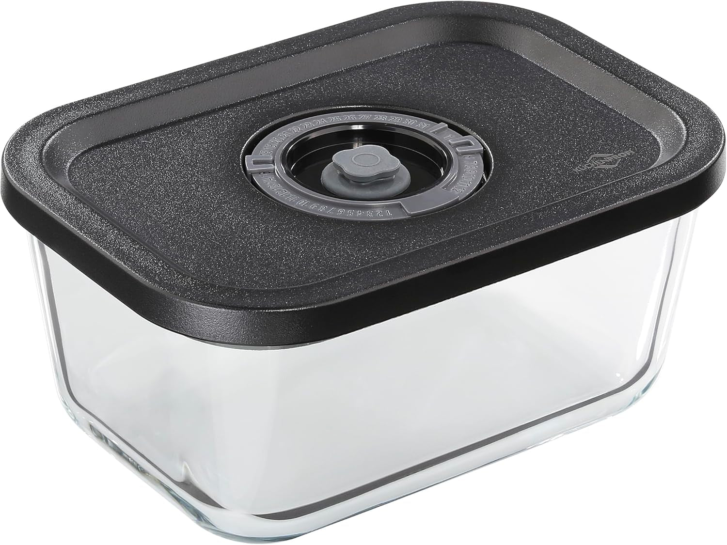 Set sottovuoto Küchenprofi EASYFRESH | Set di 7 pezzi | 1x pompa per vuoto elettrica, 1x vaso per sottovuoto S, M e L, 3x sacchetti per sottovuoto 22x21 cm | vetro borosilicato, plastica di alta qualità | preparazione e conservazione Contenitori per conservazione alimenti Naty Shop Contenitore sottovuoto M