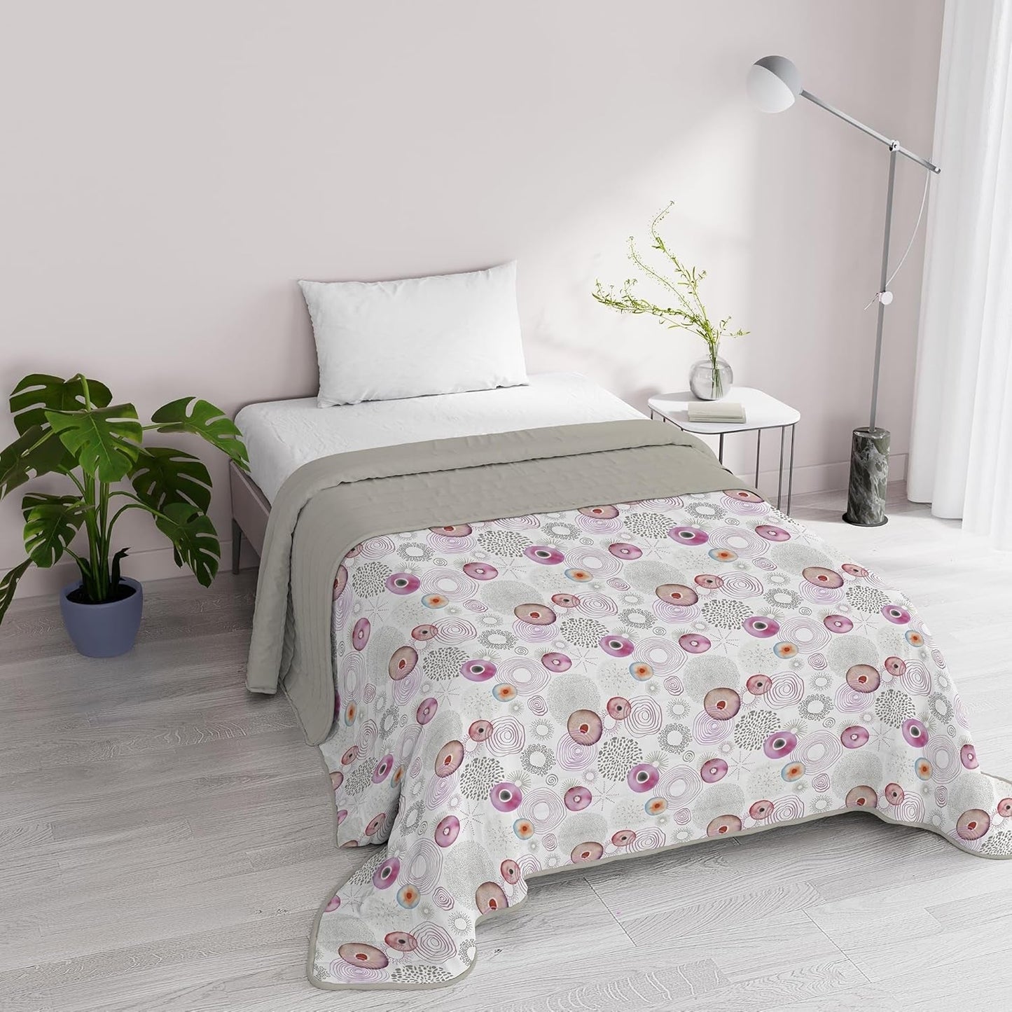 Fantasy Italian Bedding Microfibra Estate 1,5 Letti Murrine Copriletti e Trapunte Naty Shop Morpheus 1 Posto E Mezzo