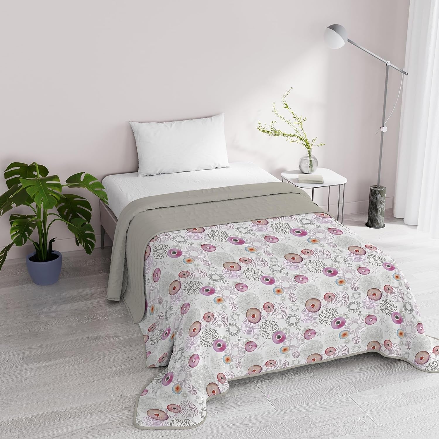 Fantasy Italian Bedding Microfibra Estate 1,5 Letti Murrine Copriletti e Trapunte Naty Shop Morpheus 1 Posto E Mezzo