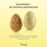 Venchi - Uovo di cioccolato, gusto pistacchio, con pistacchio intero, con sorpresa, senza glutine, 500g, collezione Pasqua, idea regalo
