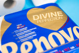 Carta igienica Renova Renova Divine Perfection, 42 rotoli, carta igienica Premium, 4 veli, ultra morbida, extra resistente, spessa, morbida e assorbente, carta certificata FSC, 4400G