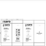 Macchina per caffè espresso Saro con filtro tondo - 6,75 L / 40 tazze - acciaio inox - funzione erogazione e mantenimento in caldo - rubinetto di sicurezza - vetro spia - 1,5 kW - modello SAROMICA 6005