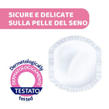 Coppette assorbilatte Chicco Acterielle Natural Feeling, 30 pezzi Accessori Alimentazione e Allattamento Bebe Naty Shop