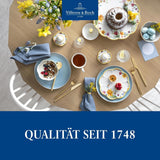 Villeroy & Boch - Servizio Colazione Spring Awakening per 2, 6 Pezzi, Servizio Piatti Pasqua, Colazione, Pasqua, Servizio Caffè, Piatti Primavera, Porcellana
