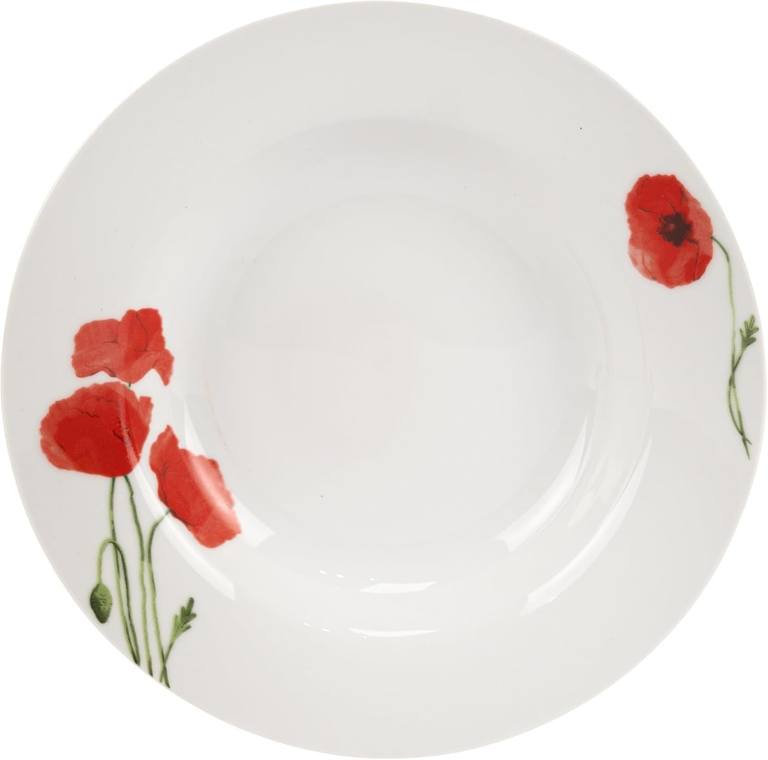 Servizio Piatti per 6 - 18 Pezzi - Servizio Piatti in Porcellana - Servizio Piatti Bianco - Set Piatti e Ciotole - Stoviglie Moderne - Piatti - Servizio da Tavola - Servizio Piatti per 6