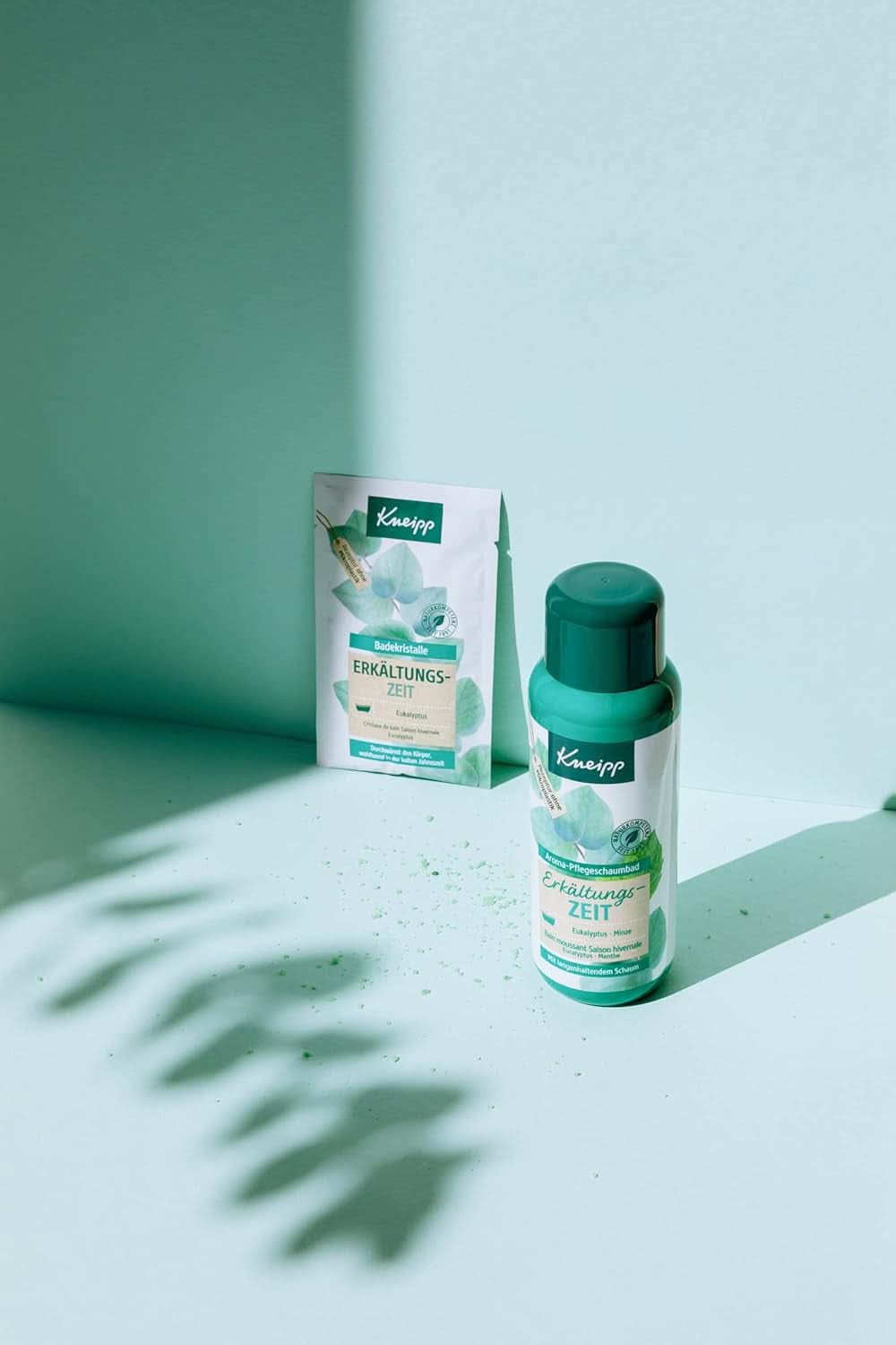 Kneipp Aroma Bagno Schiuma Stagione Fredda, additivo da bagno con oli essenziali naturali di eucalipto e menta, 400 ml Doccia e bagno Naty Shop