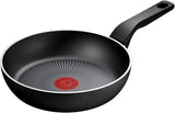 Tefal Recycled on, padella 100% alluminio riciclato, rivestimento antiaderente, pentole e padelle induzione Naty Shop Padella 24 Cm