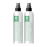 Spray bifasico per la cura delle extension di capelli umani | cheratina, collagene e B5 altamente concentrati | protezione e lucentezza per le extension adesive per capelli umani | ideale per extension e trecce di capelli umani | Confezione da 2 prodotti districanti per capelli Naty Shop 200 Ml (confezione da 2)
