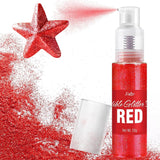 Spray commestibile glitter - Glitter commestibili 22G, polvere glitter commestibile per bevande, decorazioni per torte, macarons - Polvere glitter colorante alimentare, glitter commestibile per cocktail, muffin (Rosa)