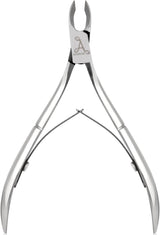 ARMIZ Set di 4 pinze e spingi cuticole, set di strumenti professionali per la rimozione delle cuticole, pinze multiuso per manicure e pedicure in acciaio inossidabile