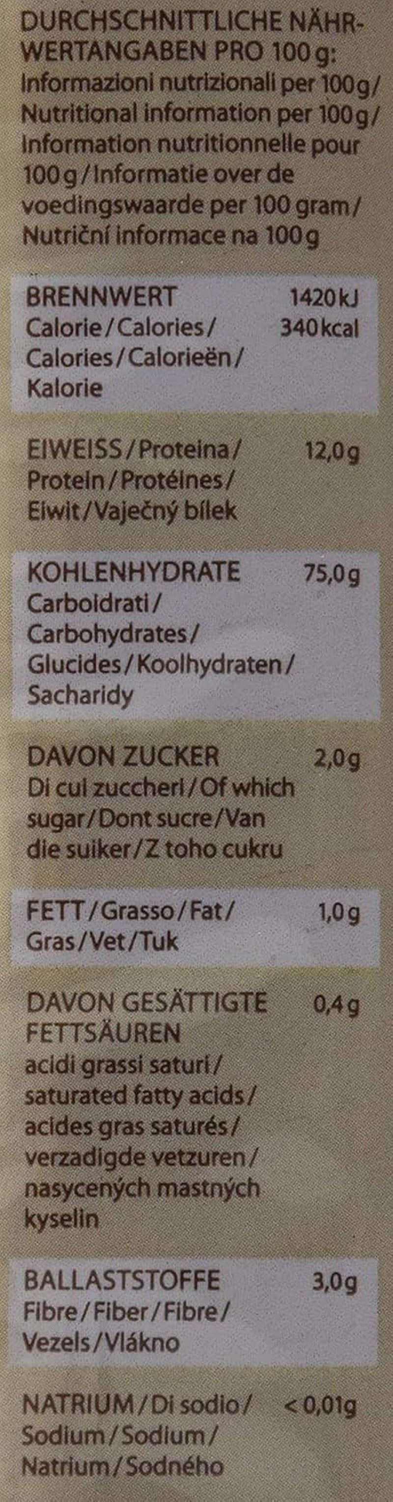 Spaghetti pasta integrale, 500 g