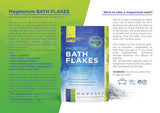 MRS Fiocchi di cloruro di magnesio naturale al 100% - sali da bagno ideali per pediluvi, bagni completi e contro la carenza di magnesio - 4 Kg Doccia e Bagno Naty Shop
