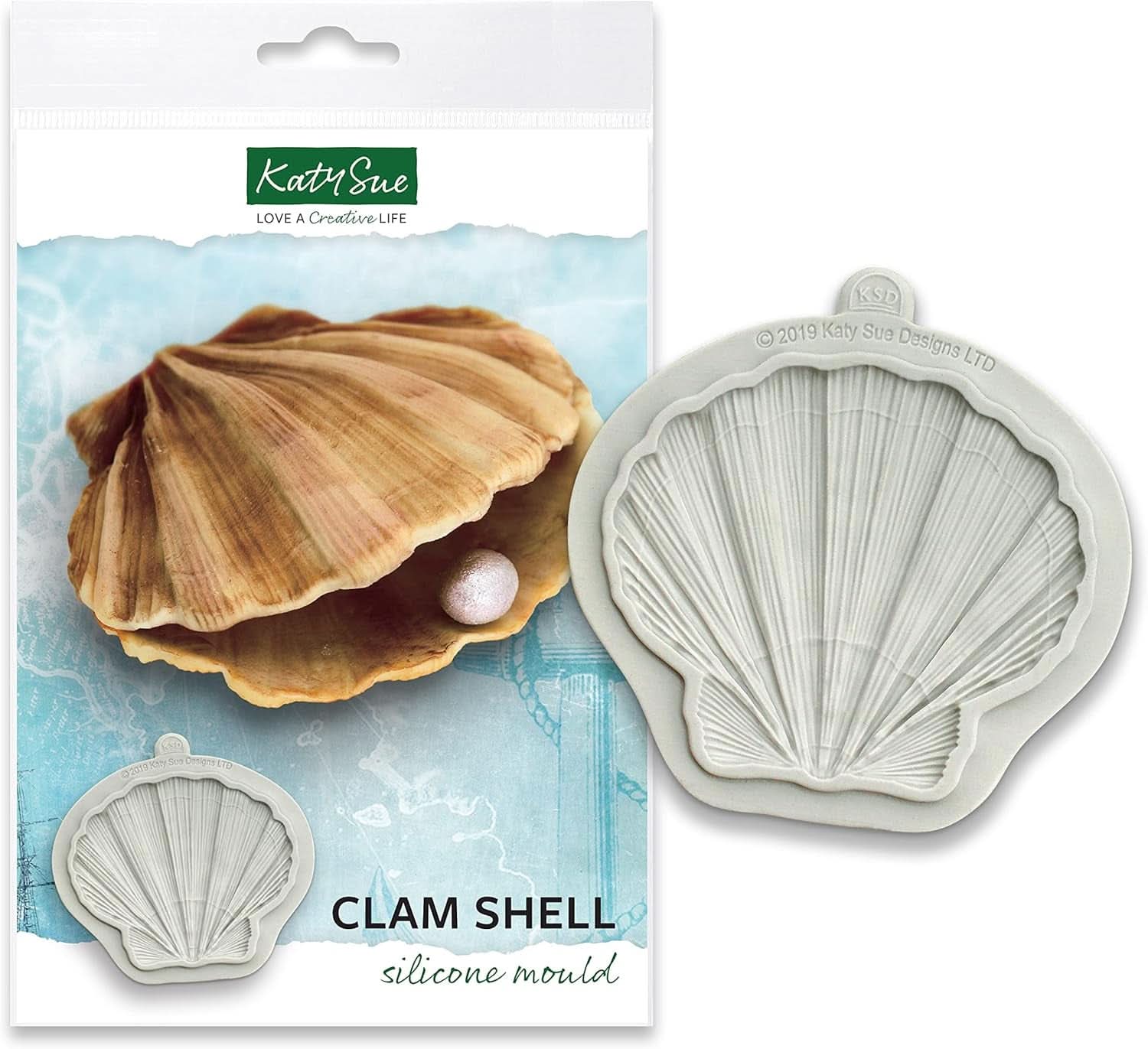 Katy Sue, stampo in silicone per decorazioni marine - capesante da cucina di Naty Shop