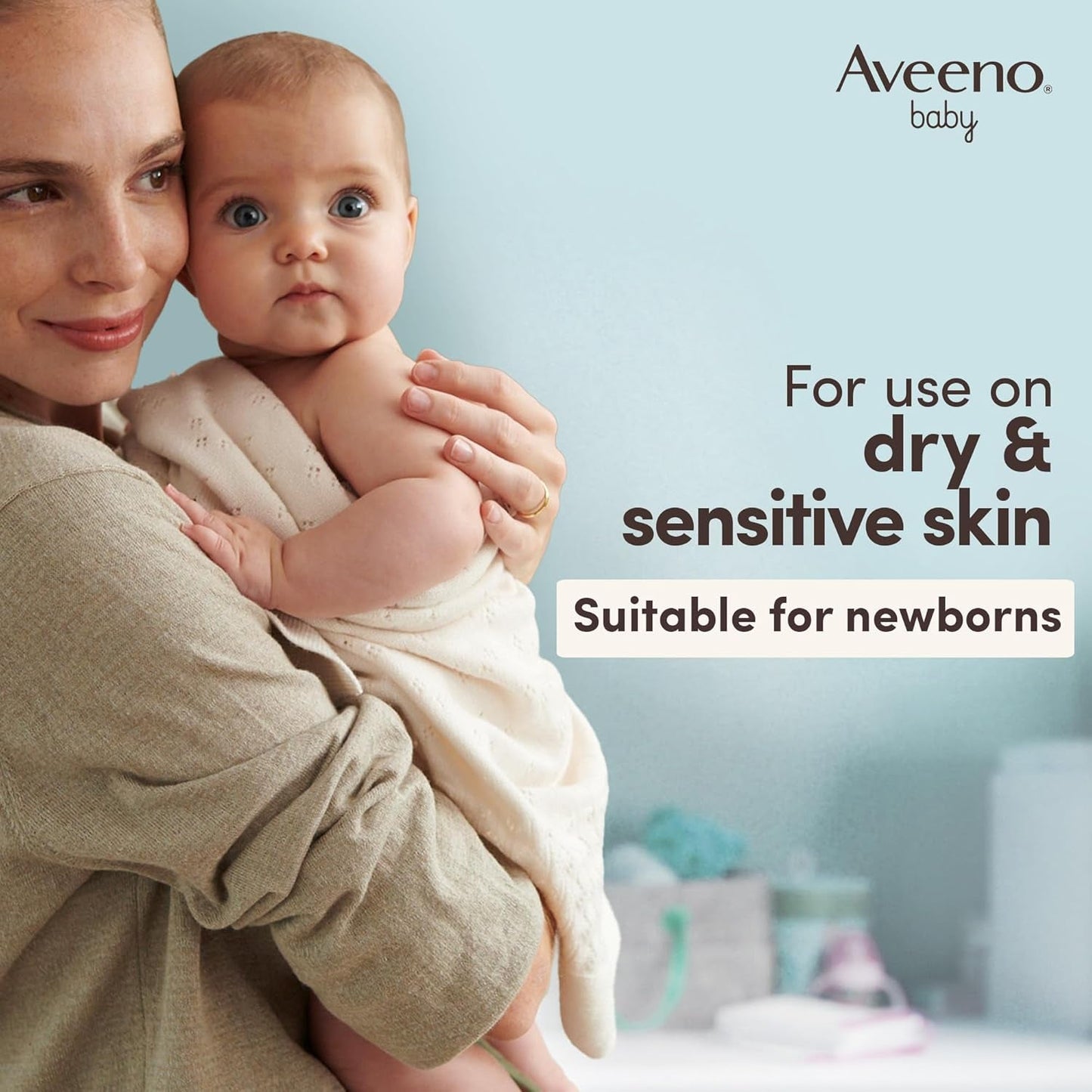 Salviette umidificate Daily Care, puliscono delicatamente ed efficacemente la pelle sensibile, elementi essenziali per il bambino, bianco, 12 pezzi (totale 864 salviette)