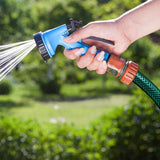 Relaxdays Tubo da Giardino 50 m Tubo Universale per Acqua da 1/2 Pollice in PP per Irrigare Aiuole e Prati Verde Scuro Verde