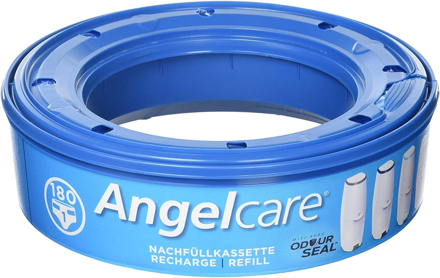 2320 Plus 2017 Scatola di ricarica (confezione da 6) e scatola di salviette umidificate Pampers Harmony Aqua Baby, 720 salviette (15 x 48), protezione delicata per la pelle con il 99% di acqua