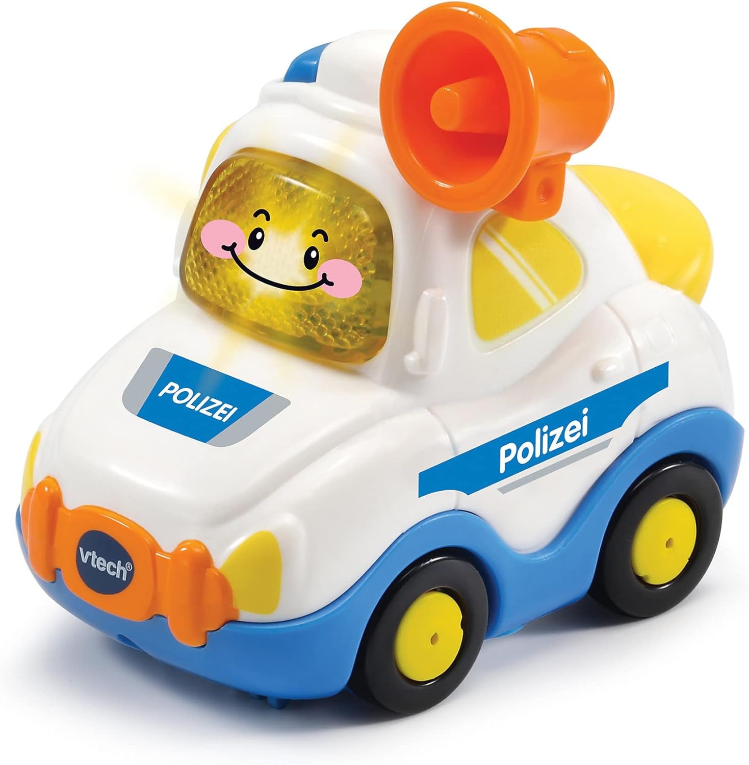 Vtech TUT TUT Baby Flitzer - Polizia - Da 1 a 5 anni & TUT TUT Baby Flitzer - Autopompa - Macchinina con musica, pulsante luminoso, frasi e suoni interessanti - Da 1 a 5 anni Baby Toys Naty Shop