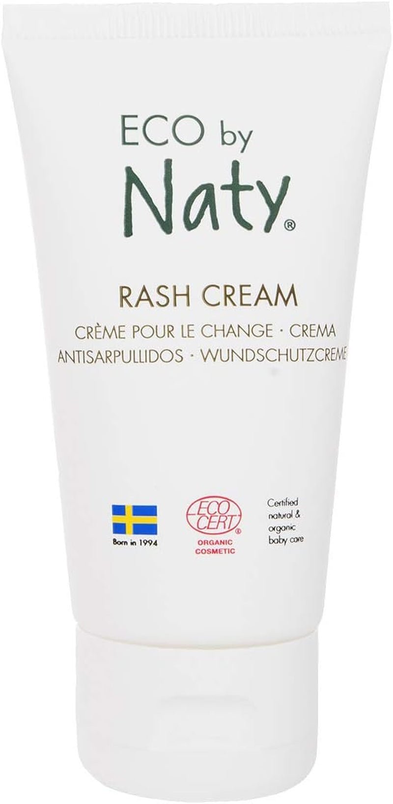 Eco by Naty, unguento per ferite per neonati, ingredienti vegetali biologici con 0% di profumo, ipoallergenico e dermatologicamente testato, tubo 50 ml Bambini - Bagno e cura della pelle Naty Shop Unguento per bambini