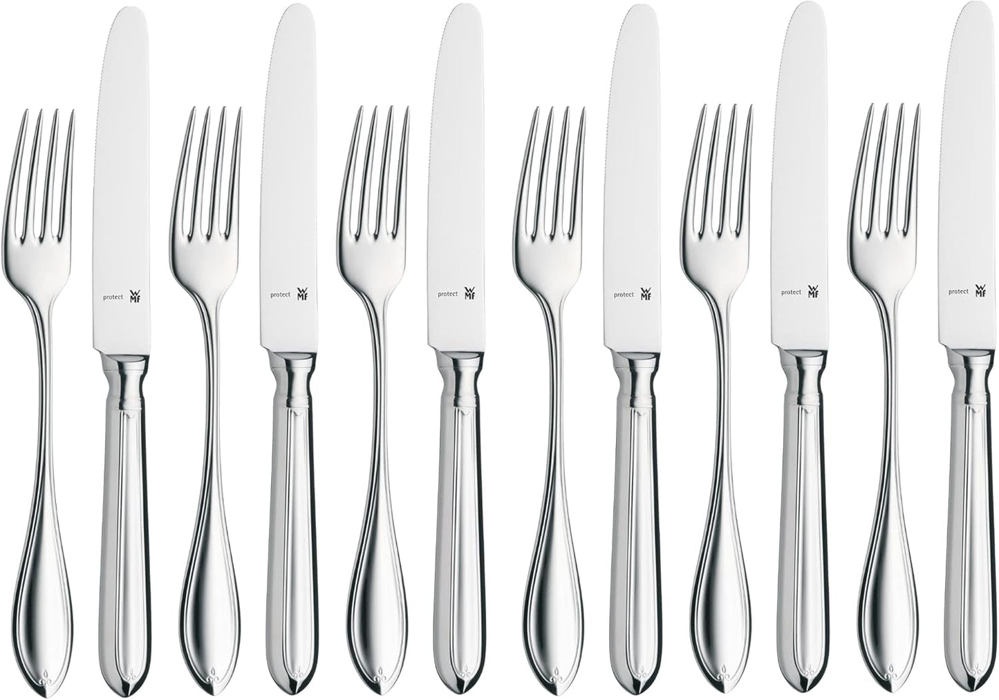 WMF Premiere, 12 pezzi, per 6 persone, posate per la colazione Kitchen Naty Shop