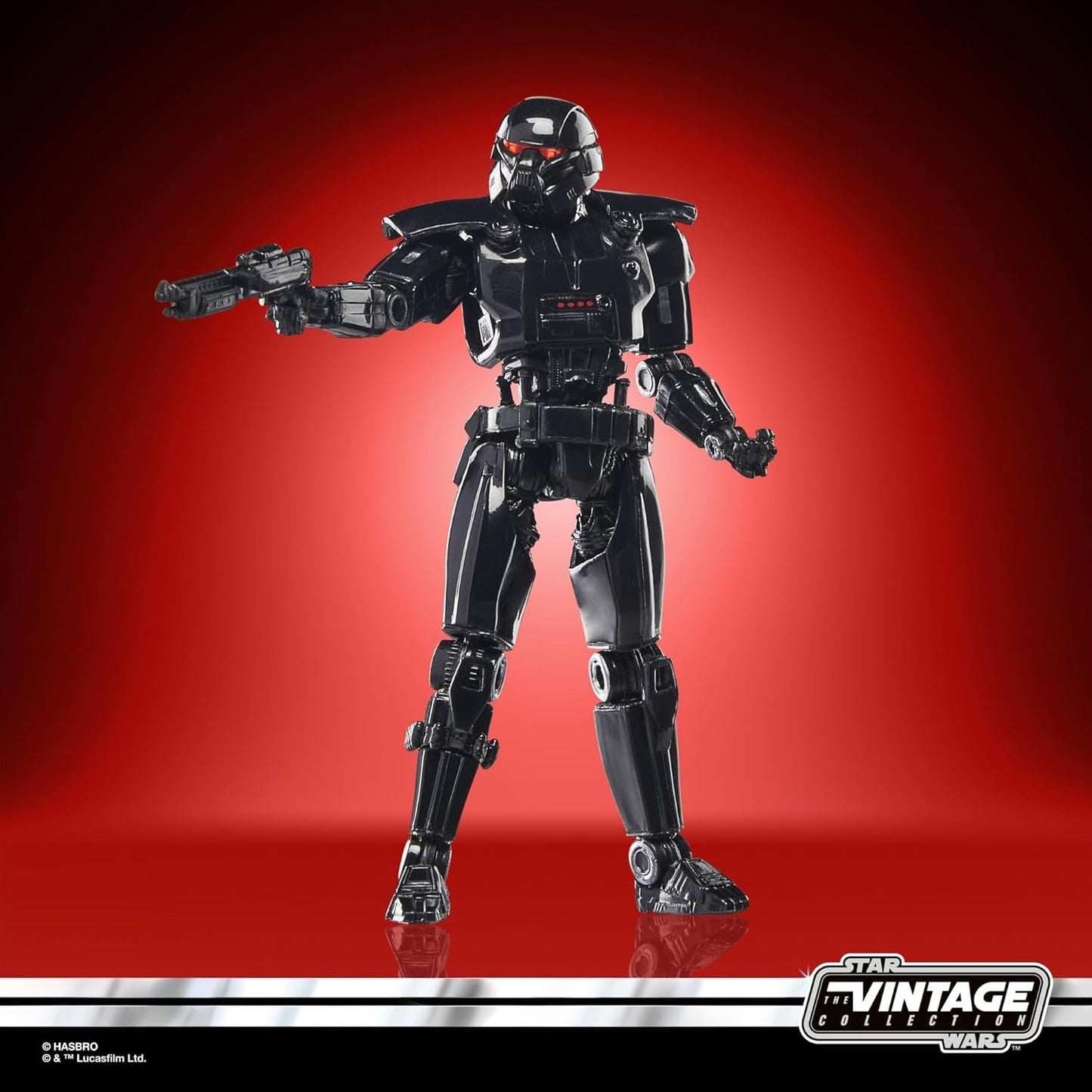 Star Wars Collezione Vintage Dark Trooper Action Figure da Collezionare The Mandalorian (Scala 9,5 Cm) Action figures Naty Shop