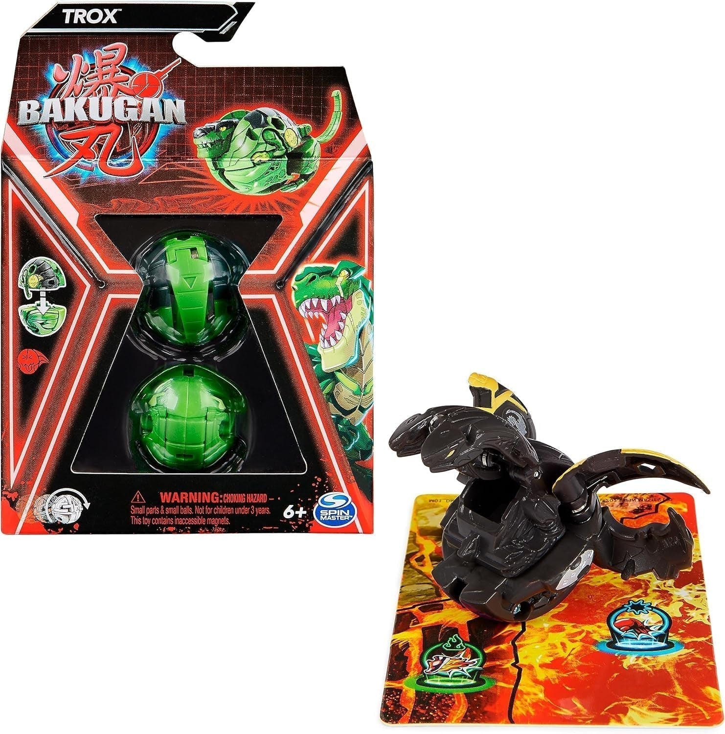 Bakugan 3.0 Core Ball Confezione da 1, Action Figure Personalizzabile con Carta Personaggio Collezionabile, Varie Varianti, Action Figure per Bambini 6+ Naty Shop Ys/M